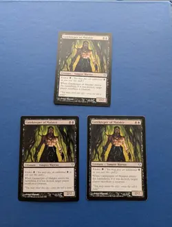 MTG Gatekeeper of Malakir X3: Zendikar #89 - EX-MT - Image 1