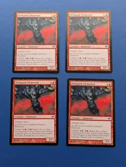 MTG Hellspark Elemental X4: Conflux #65 - NM-MT - Image 1
