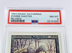 PSA 8 - 1994 ZOMBIE MASTER - Revised Graded MTG Magic the Gathering Card - Image 2