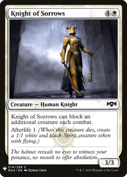 Knight of Sorrows - Mystery Booster #014/259 MTG Magic The Gathering - Image 1