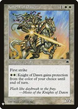 Knight of Dawn - Mystery Booster #026/350 MTG Magic The Gathering - Image 1