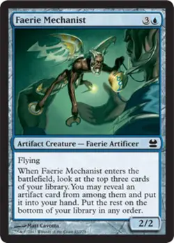 Faerie Mechanist - Modern Masters #45/229 MTG Magic The Gathering - Image 1
