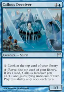 Callous Deceiver - Champions of Kamigawa #53/306 MTG Magic The Gathering - Image 1