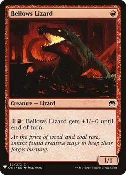 Bellows Lizard - Mystery Booster #132/272 MTG Magic The Gathering - Image 1
