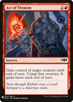 Act of Treason - The List Reprints #0091 MTG Magic The Gathering - Image 1