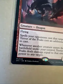 MTG Terror Of The Peaks OTJ 0149 M NM Regular - Image 3