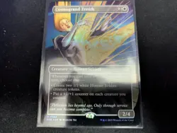 MTG Magic the Gathering FOIL Cosmogrand Zenith Borderless EOE! - Image 1