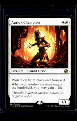 2017 MTG Magic The Gathering IMA Iconic Masters #9 Auriok Champion - Image 1