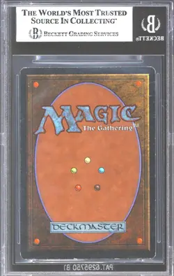 Magic MTG Unlimited Mox Pearl BGS 6.5 (8.5, 7, 6.5, 6) LIGHTLY PLAYED LP - Image 2