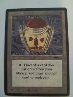 Jandor's Ring HP Arabian Nights MTG Magic the Gathering - Image 1
