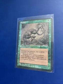 1994 Magic the Gathering - Thallid - Summon Fungus - Fallen Empires MTG - Image 1