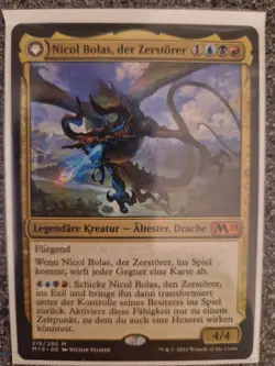 Nicol Bolas, der Zerstorer/ der Aufgestigene DE/NM MTG - Image 1
