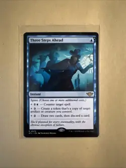 MTG Three Steps Ahead OTJ 0075 R NM Regular - Image 2