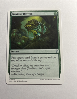 Noxious Revival (White Border) - Mystery Booster 2 MTG Plus Bonus Rare!!! - Image 1