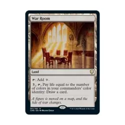 WOTC MtG Commander Legends War Room (R) NM - Image 1