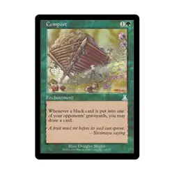 WOTC MtG Urza's Destiny Compost (U) (Foil) NM - Image 1