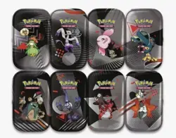 Pokemon TCG Black Bolt And White Flare Unova Mini Tin Set of 8 with Display Box! - Image 4