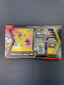 Iono’s Bellibolt Ex Premium Collection Box Pokemon TCG Sealed New 6 Packs - Image 1