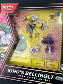 Iono’s Bellibolt Ex Premium Collection Box Pokemon TCG Sealed New 6 Packs - Image 3