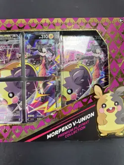 Pokemon Crown Zenith Morpeko V-Union Premium Playmat Collection Box Set - Image 2