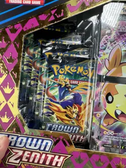 Pokemon Crown Zenith Morpeko V-Union Premium Playmat Collection Box Set - Image 3