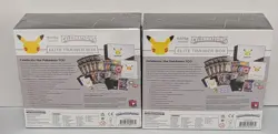Pokemon Celebrations Elite Trainer Box 25th Anniversary Lot of 2 - Sealed - Image 2