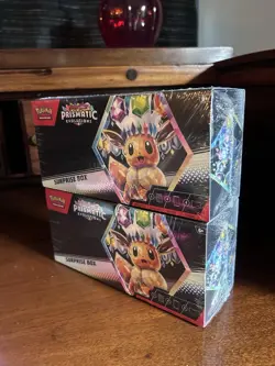 Pokemon Prismatic Evolutions Surprise Box NEW SEALED - LOT OF 2 - Image 2