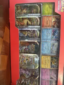 Pokemon TCG: Scarlet & Violet - Prismatic Evolutions 2x 8 Pack Mini Tin Set - Image 2