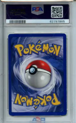 1999 Pokemon Game #62 Sandshrew 1st Edition PSA 7 - Image 2
