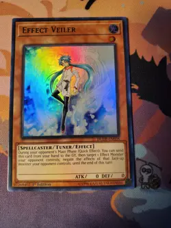 Yugioh Effect Veiler DUDE-EN028 1st Ultra Rare Duel Devastator - Image 1