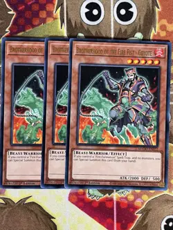 Yugioh Brotherhood Of The Fire Fist - Coyote MAGO-EN072 Playset - Image 1