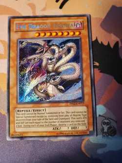 Yugioh Evil Dragon Ananta PP02-EN017 Secret Rare LP - Image 1
