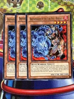 Yugioh Brotherhood Of The Fire Fist - Buffalo LTGY-EN029 Playset - Image 1