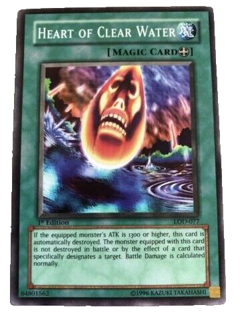 YuGiOh Heart of Clear Water - LOD-077 - 1st Edition - Common Card - Image 1