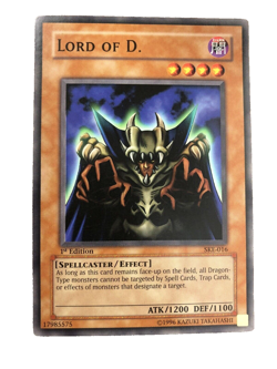 YuGiOh Lord of D. SKE-016 Common New 1st Edition Card - Image 1
