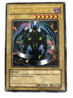 YuGiOh BEAST OF TALWAR PSV-103 Ultra Rare #11761845 Card #11761845 - Image 1
