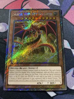 YuGiOh! Slifer the Sky Dragon - RA03-EN244 - Platinum Secret Rare 1st Edition NM - Image 1