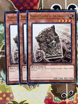 Yugioh Barrier Statue Of The Drought MAGO-EN115 Playset - Image 1