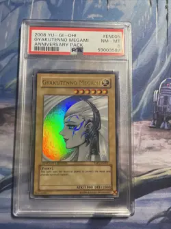 Yugioh! Gyakutenno Megami YAP1-EN005 Ultra Rare Limited Edition - PSA 8 - Image 3