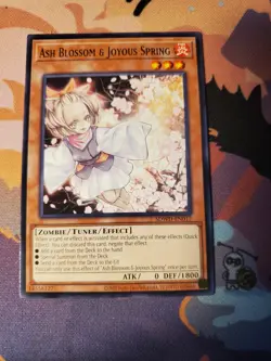 Ash Blossom & Joyous Spring Common SDWD-EN017 Yugioh - Image 1