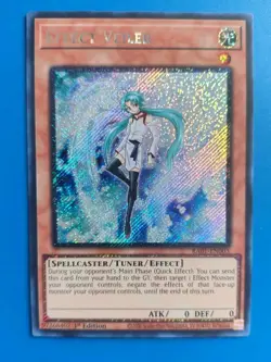 Near Mint Yugioh Effect Veiler RA01-EN003 Platinum Secret Rare 1st Edition - Image 1