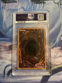 YUGIOH YAP1-EN007 JINZO ULTRA RARE ANNIVERSARY PACK HOLO FOIL CARD PSA 8 - Image 5