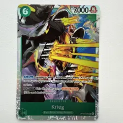 OP03-025 Krieg English One Piece Card Game - Image 1