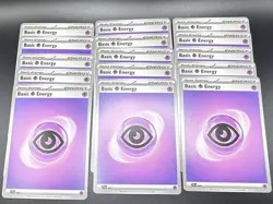 Pokemon TCG Basic Energy Card Lot 15 of Each Type! 120 Cards! 🔥⚡💧🌑🔮🍃✊⚙ - Image 4