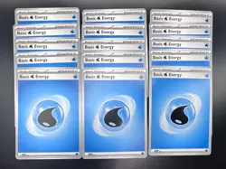 Pokemon TCG Basic Energy Card Lot 15 of Each Type! 120 Cards! 🔥⚡💧🌑🔮🍃✊⚙ - Image 5