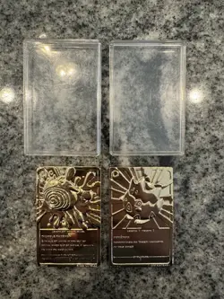 Pokemon 1999 23k Gold Plated Trading Card Burger King Promo - Image 2