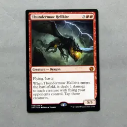 MTG THUNDERMAW HELLKITE (X1) ICONIC MASTERS Pack Fresh NEVER PLAYED Magic Card - Image 1