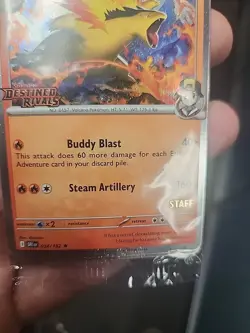Destined Rivals Staff Prerelease Promos Sealed Pack of 4 Cards - Image 3
