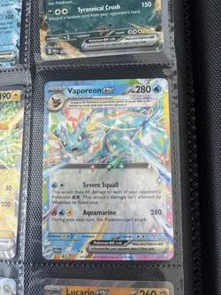Pokemon - Set of 9 Prismatic Evolution Ex Cards Near Mint - Image 3