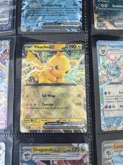 Pokemon - Set of 9 Prismatic Evolution Ex Cards Near Mint - Image 5